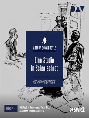 cover image of Eine Studie in Scharlachrot